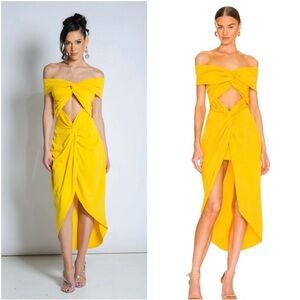 YAURA Chichi Dress in Yellow